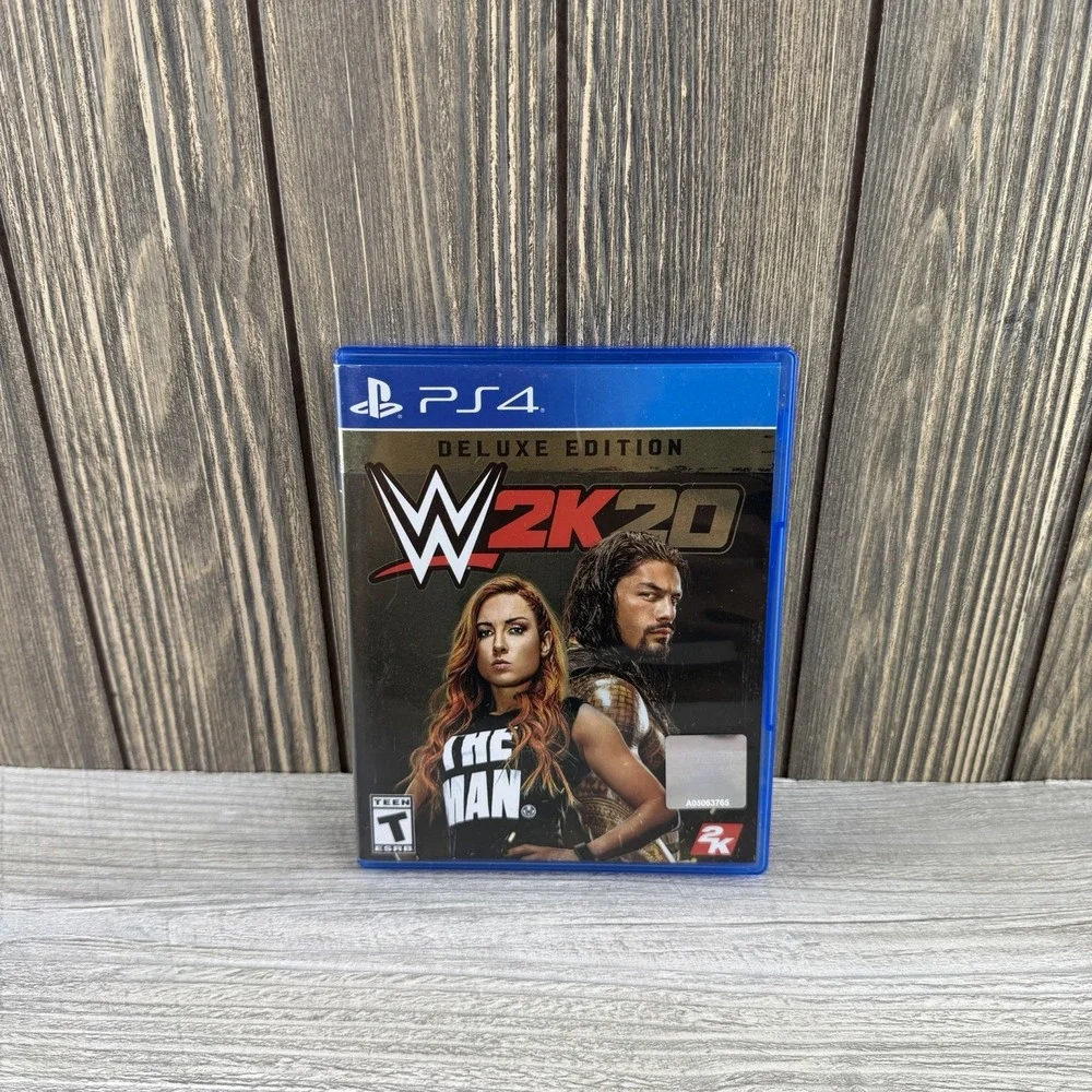 WWE 2K20 Deluxe Edition (Sony PlayStation 4, PS4 Tested & Working No Manual